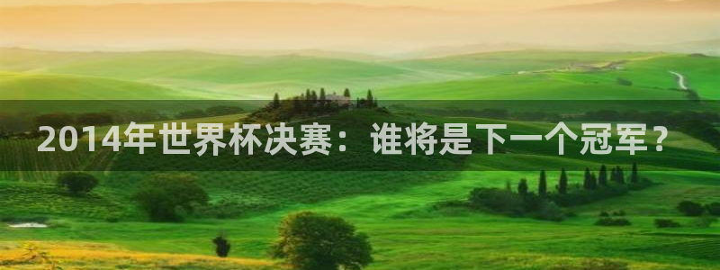 世预赛欧洲赛程表：2014年世界杯决赛：谁将是下一个冠军？
